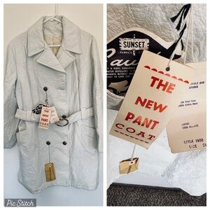 NWT Vintage Pant Coat